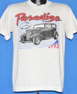 90s Paradise Midnight Hot Rod Riders 1993 t-shirt