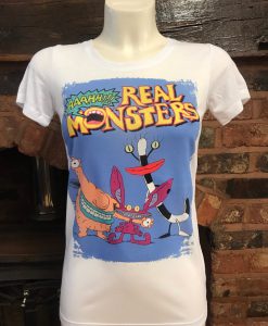 AAAHH!!! Real Monsters - White T-Shirt. Men's & Women's all sizes. Nickelodeon