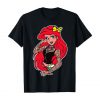 Ariel With Tattoos Mermaid Grunge Vintage Retro Piercings Art Cool Fantasy Cartoon T Shirts