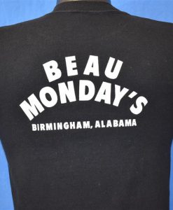 Beau Monday's Birmingham Alabama t-shirt Back