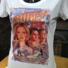 Buffy the Vampire Slayer - White T-Shirt. Men's & Women's all sizes. Once more with feeling. Sarah Michelle gellar.