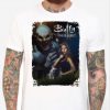 Buffy the Vampire Slayer - White T-Shirt. Men's & Women's all sizes. The Master