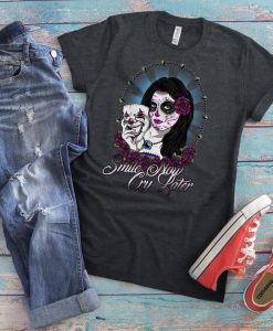 Day Of The Dead Shirt, Sugar Skull T-Shirt