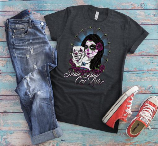 Day Of The Dead Shirt, Sugar Skull T-Shirt