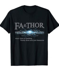 Fathor Gifts For Greatest Dad Step Dads Fathers Day And Birthday Celebrate The Superhero In Your Family T-Shirts