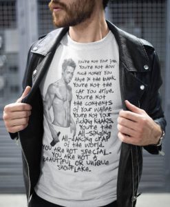 Fight Club Shirt Brad Pitt Shirt Snowflake Shirt