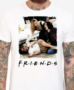 Friends - White T-Shirt. Rachel Green, Phoebe Buffay, Monica Gellar. Men's & Women's all sizes