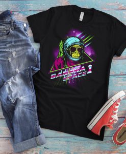 Funny Gorilla Shirt, Psychedelic Vintage Tshirt