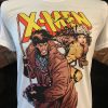 Gambit and Rogue - White T-Shirt. X-Men Animated. Male & Female all sizes