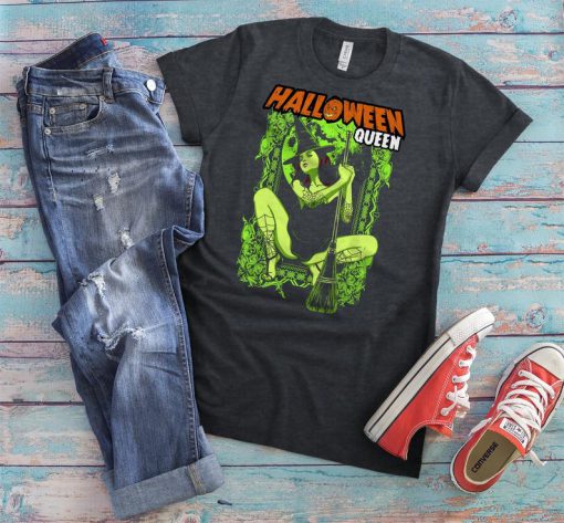 Halloween Queen Shirt, Sexy Witch T-Shirt