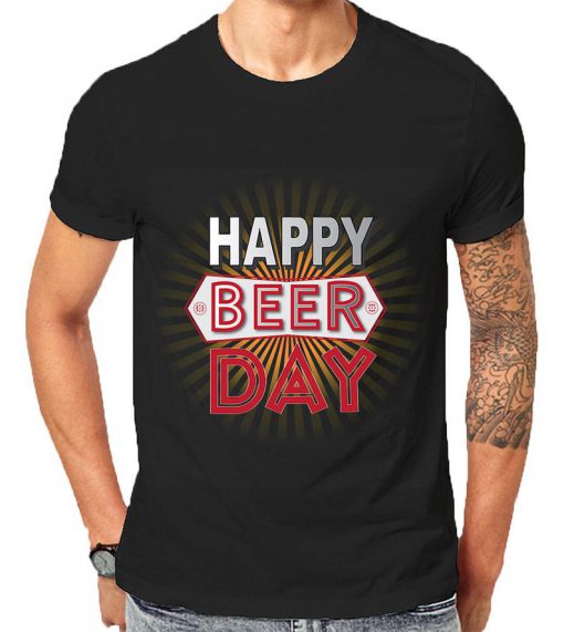 Happy Beer Day Gifts For Greatest Dad Step Dads Fathers Day And Birthday Celebrate The Superhero In Your Family T-Shirts