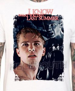 I know what you did last summer - white t shirt. Barry, Ryan Phillippe. Men's & Women's all sizes