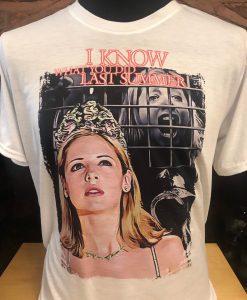 I know what you did last summer - white t shirt. Helen, Sarah Michelle Gellar. Men's & Women's all sizes