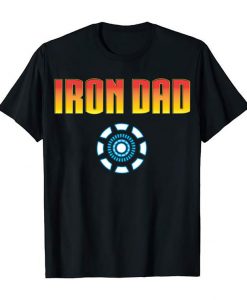 Iron Dad Real Superheroes Movie Gifts For Step Fathers Day And Birthday Celebrate The Man Superhero In Your Family T-Shirts