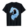 Japanese Art Princess Mononoke Tee Inspired by the Anime Hayao Miyazaki Anime Shirt Ghibli Shirt Manga Gift