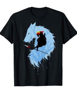 Japanese Art Princess Mononoke Tee Inspired by the Anime Hayao Miyazaki Anime Shirt Ghibli Shirt Manga Gift