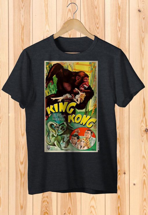 King Kong, Retro Movie Poster Art Shirt