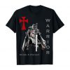 Knights Templar Christian Warrior In Hoc Signo Vinces Religious Message , Oath T-Shirt