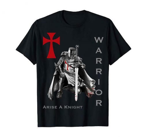 Knights Templar Christian Warrior In Hoc Signo Vinces Religious Message, Oath T-Shirt Gifts