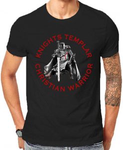 Knights Templar Christian Warrior In Hoc Signo Vinces Religious Message. Oath T-Shirts Gifts