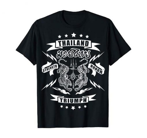 MMA Muay Thai Thailand Mixed Martial Arts Fighter Jiu Jitsu Ultimate Kickboxing Inspiring Boxer T Shirts