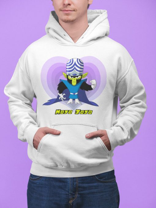 Mojo Jojo Powerpuff Girls Heart Hoodie