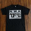 N.W.A ice cube Eazy E rapper west coast LA unisex graphic t shirt