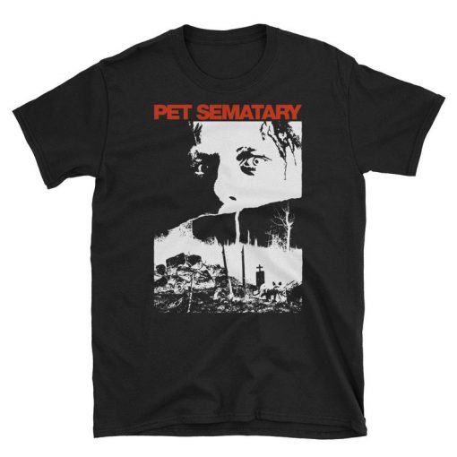 Pet Sematary 80's Horror movie T-Shirt, Stephen King, Ramones, CreepShow, IT, Christine, Slasher Shirt, Cult Film Shirt