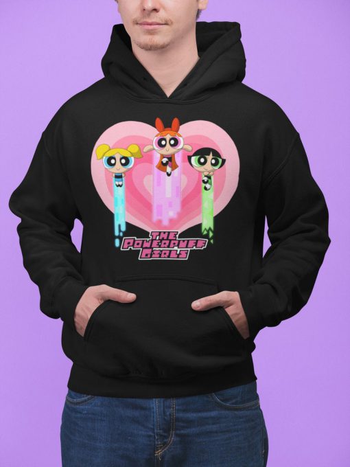 Powerpuff Girls Heart Hoodie