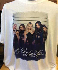 Pretty Little Liars - White T-Shirt. Men's & Women's all sizes.