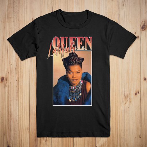 Queen Latifah t-shirts, 90's Inspired, Homage Style, Throwback Tee, Vintage Tees