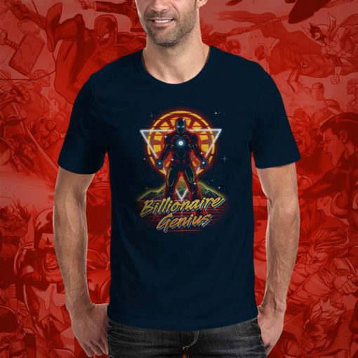 Retro Billionaire Genius T-Shirt