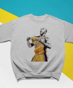 Retro Pullover Sweatshirt Unofficial Kobe Black Mamba Vintage Aesthetic Illustration