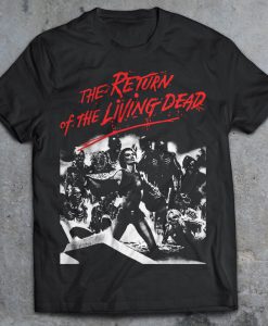 Return of The Living Dead T-Shirt, 80's Horror Shirt, Lost Boys, Friday The 13th, A Nightmare on Elm Street, Fright Night, Pet Sematary