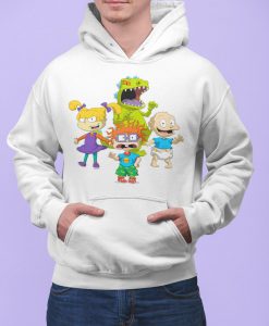 Rugrats Tommy Chuckie Angelica Reptar Hoodie