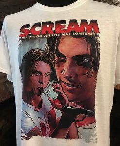 Scream Movie T-shirt. Billy Loomis - Skeet Ulrich. Men's & Women's Tshirt