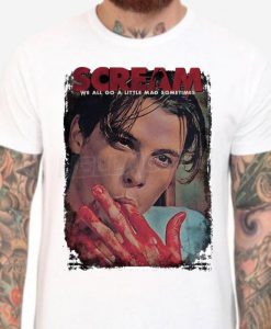 Scream Movie T-shirt. Billy Loomis - Skeet Ulrich. Men's & Women's all sizes