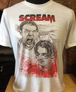 Scream T-Shirt! Matthew Lillard and Skeet Ulrich as Billy and Stu. 90's Horror