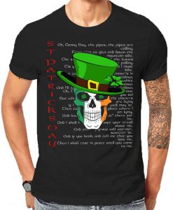 St Patricks Day Irish Clover Skull N Bones For Ireland And Drinking Celebration Tops & Tees From Boston To Dublin Gift T-Shirt