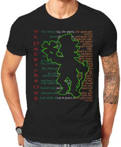 St Patricks Day Irish Clover Skull N Bones For Ireland And Drinking Celebration Tops & Tees From Boston To Dublin Shamrocks Gift T-Shirt