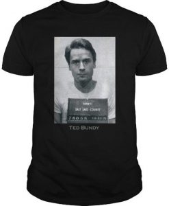 Ted Bundy Mugshot T- Shirt