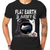 The Earth Is Flat Flat Earther NASA Conspiracy Theory Religious Cool Celebration Of Being Woke For The Truth TShirts