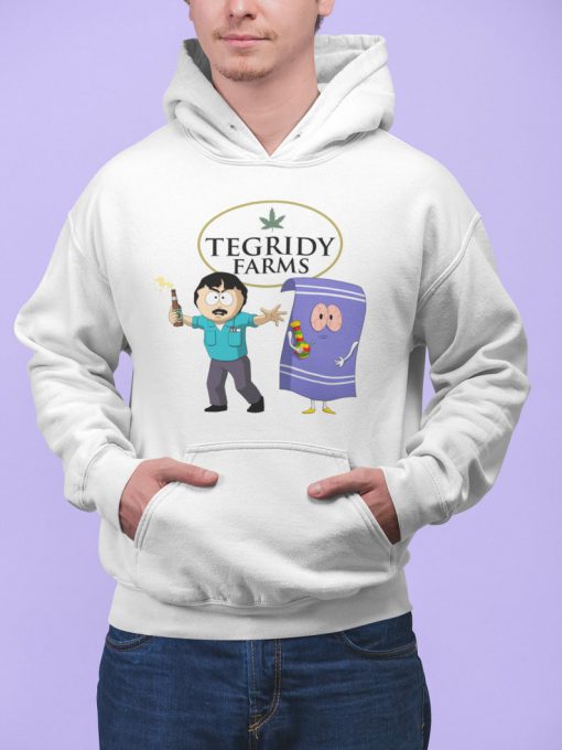 Towelie + Randy Marsh Tegridy Farms South Park Top Hoodie