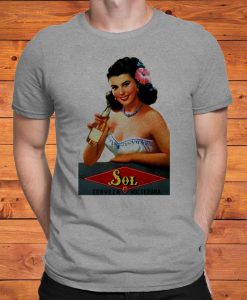 Unofficial Vintage Sol Beer Ad Retro Mexican Super Soft Shirt