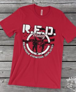 Vintage Red Friday Tshirt