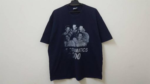 Vintage THE DRAMATICS 2000 american soul rhythm blues music vocal group rare t shirt