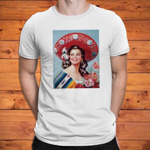 Vintage Unofficial Maria Felix Mexican Retro Poster Super Soft Shirt