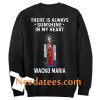 there is always sunshine in my heart wacko maria sweatshirt back