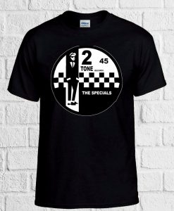 2 Tone Records The Specials Retro T Shirt Men Women Unisex