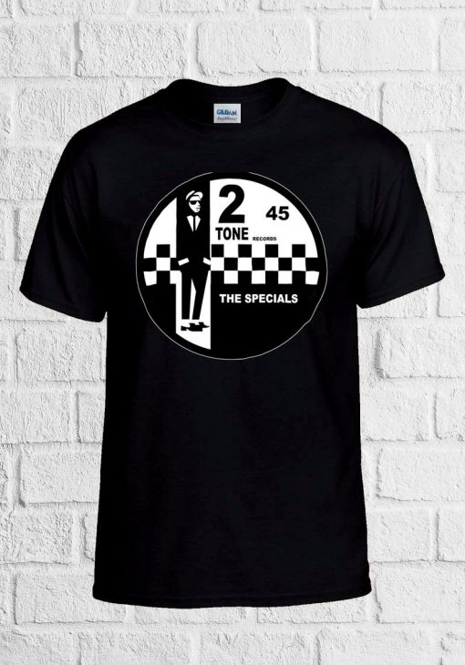 2 Tone Records The Specials Retro T Shirt Men Women Unisex